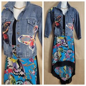 Cropped Jean Jacket /M